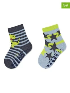 Sterntaler 2er-Set: ABS-Socken " In Blau