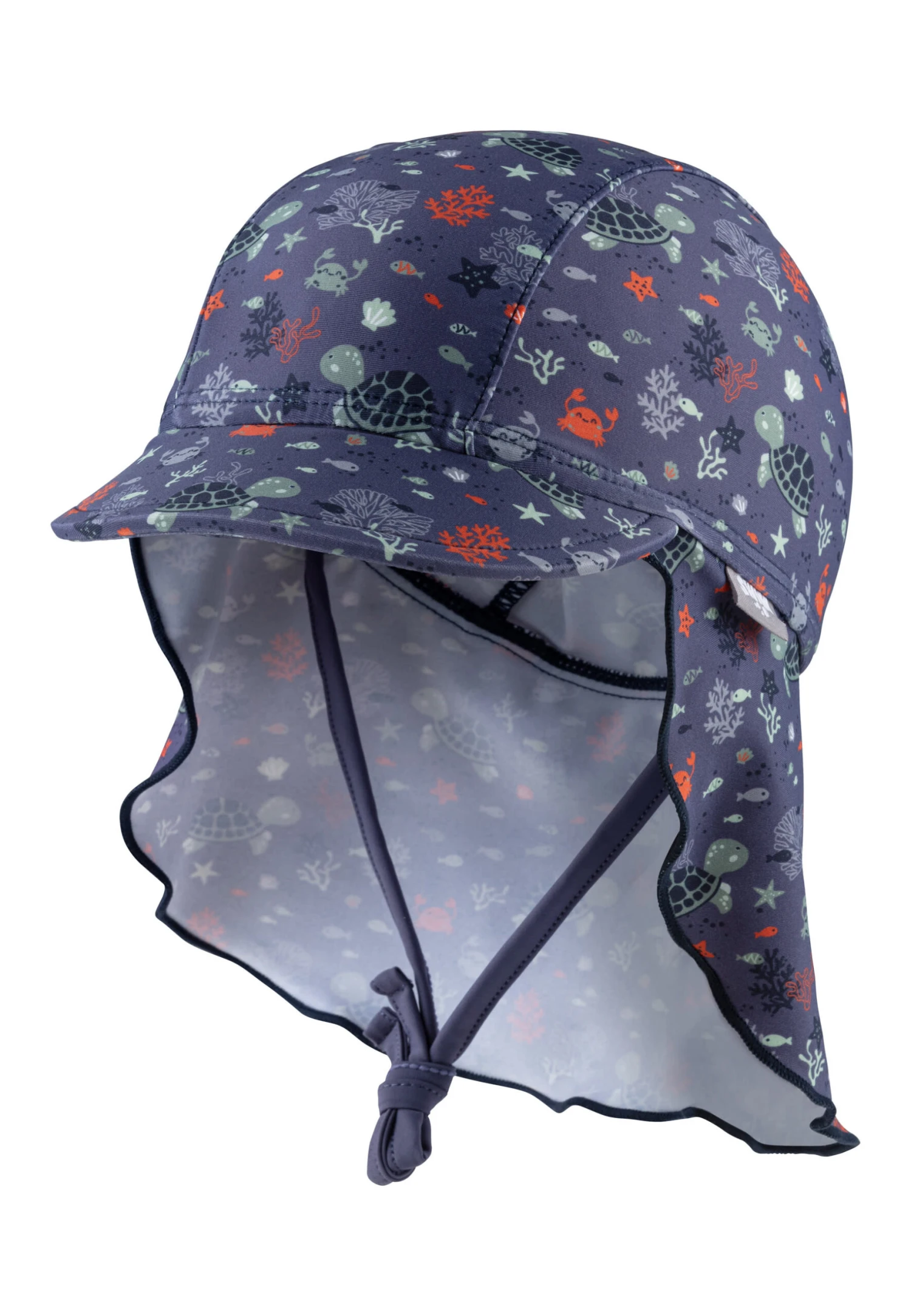 Sterntaler Bademütze Mit Nackenschutz Unterwasser In Helles Blau 1 Sterntaler Bademütze Mit Nackenschutz Unterwasser In Helles Blau