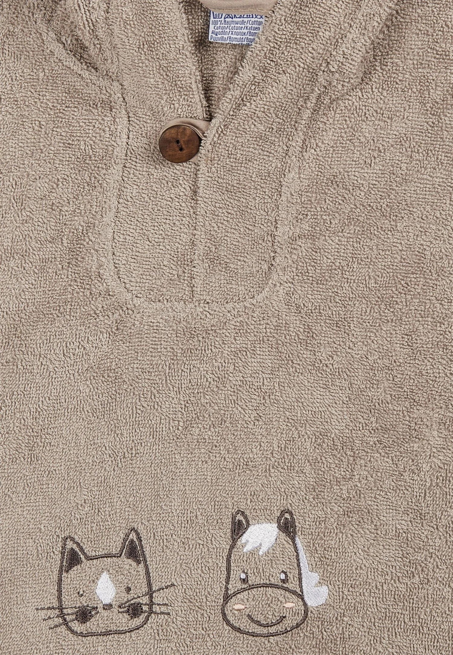 Sterntaler Badeponcho BAUERNHOF In Sand 3 Sterntaler Badeponcho BAUERNHOF In Sand – Bild 3