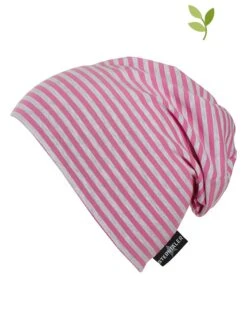 Sterntaler Beanie In Pink/ Grau