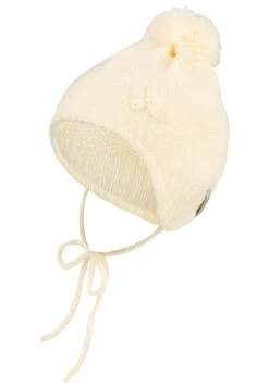 Sterntaler Bommelmütze Blume In Ecru 9 Sterntaler Bommelmütze Blume In Ecru -Sterntaler Store sterntaler bommelmutze blume in ecru 3