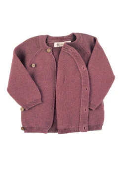 Sterntaler GOTS Strickjacke In Rosa -Sterntaler Store sterntaler gots strickjacke in rosa 1