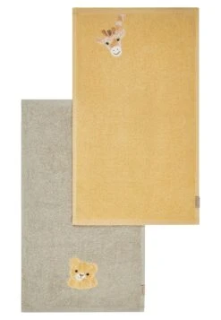 Sterntaler Kinderhandtuch 2er-Pack SAFARI In Bunt