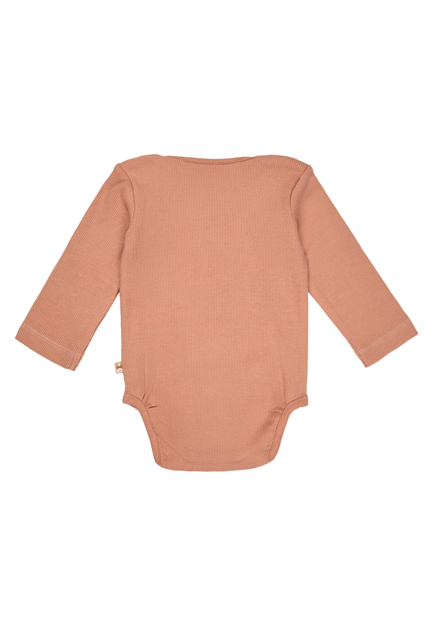 Sterntaler Langarm-Body Rippjersey In Mittelbraun 2 Sterntaler Langarm-Body Rippjersey In Mittelbraun – Bild 2