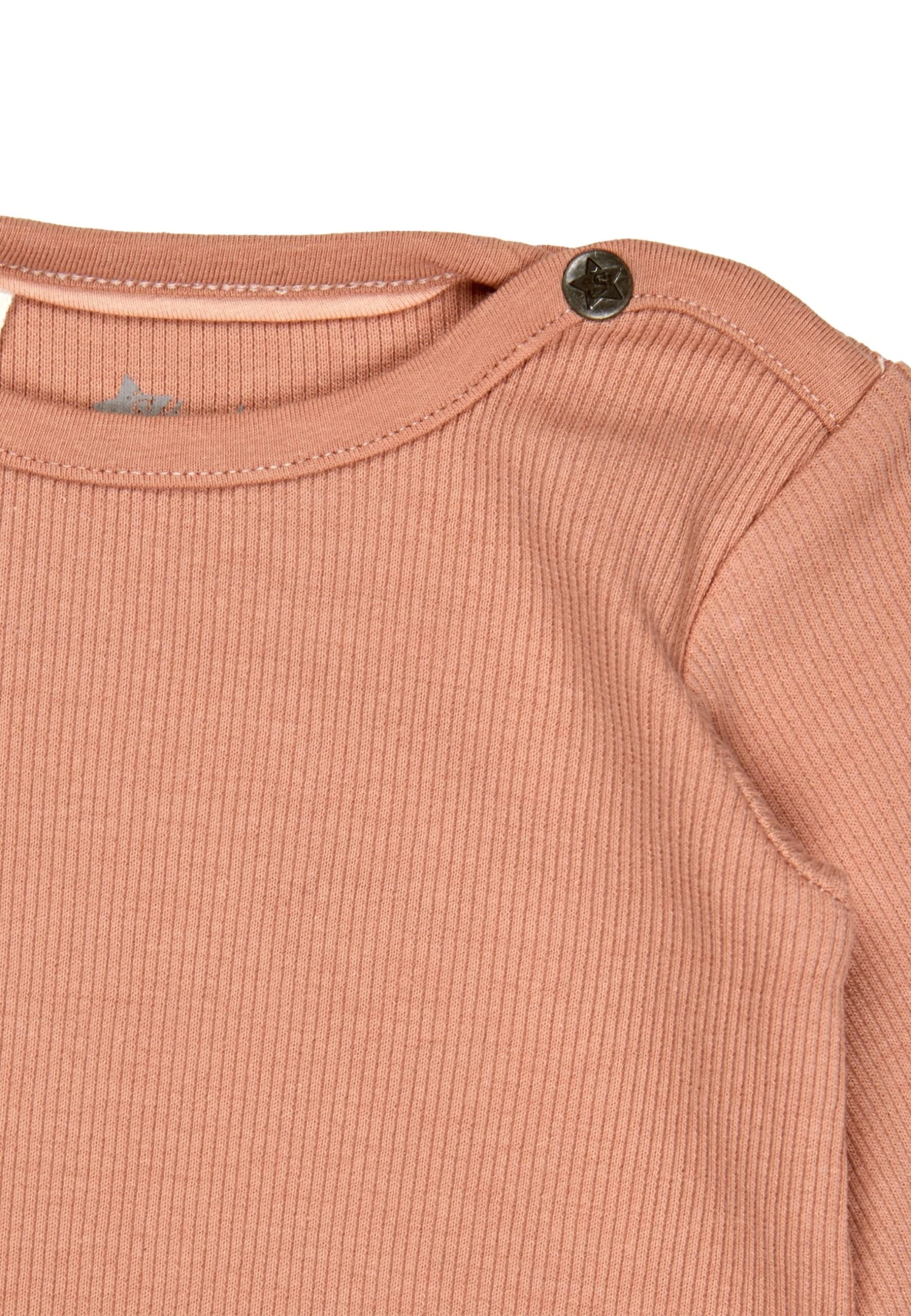 Sterntaler Langarm-Body Rippjersey In Mittelbraun 5 Sterntaler Langarm-Body Rippjersey In Mittelbraun – Bild 5