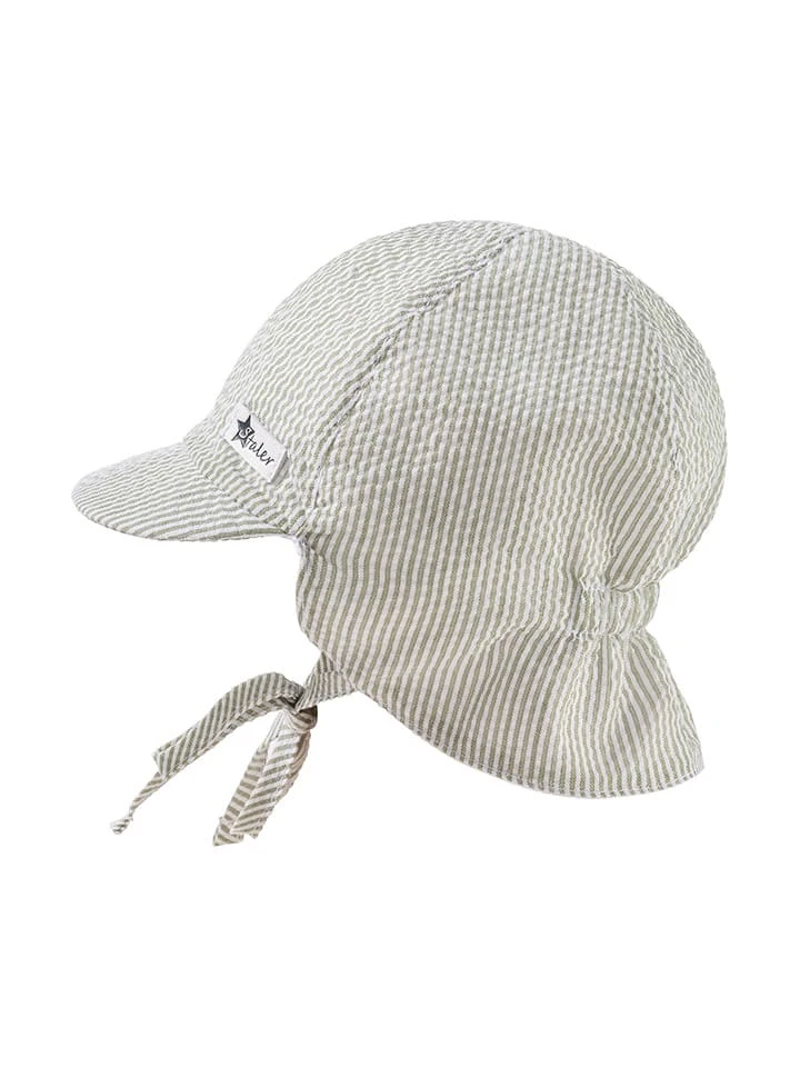 Sterntaler Nackenschutzcap In Grün 3 Sterntaler Nackenschutzcap In Grün – Bild 3