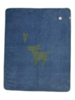 Sterntaler Babydecke "Emmis Garden" In Blau - (L)100 X (B)75 Cm