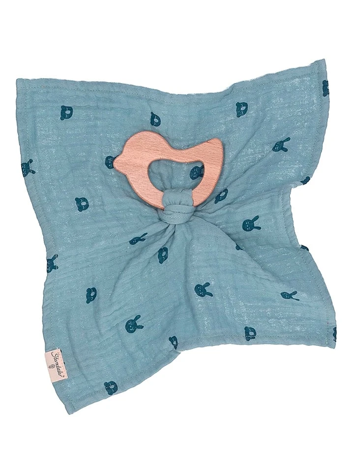 Sterntaler Schmusetuch "Kinni & Kalla" In Hellblau - Ab Geburt 2 Sterntaler Schmusetuch "Kinni & Kalla" In Hellblau - Ab Geburt – Bild 2