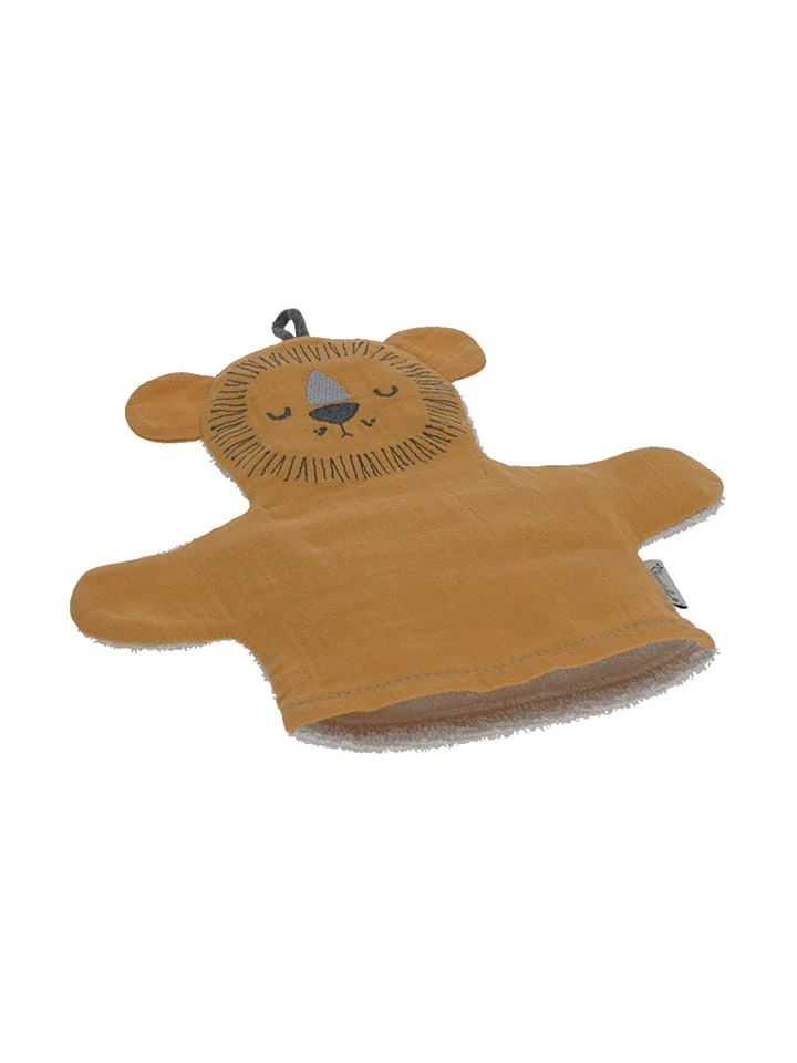 Sterntaler Waschhandschuh "Lio" In Hellbraun 2 Sterntaler Waschhandschuh "Lio" In Hellbraun – Bild 2