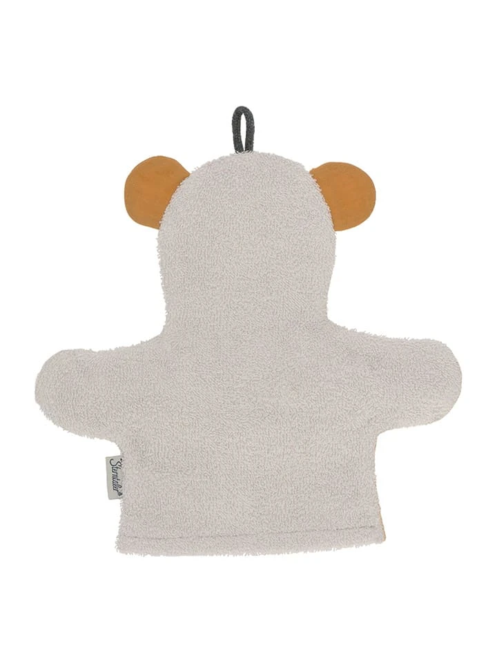 Sterntaler Waschhandschuh "Lio" In Hellbraun 3 Sterntaler Waschhandschuh "Lio" In Hellbraun – Bild 3