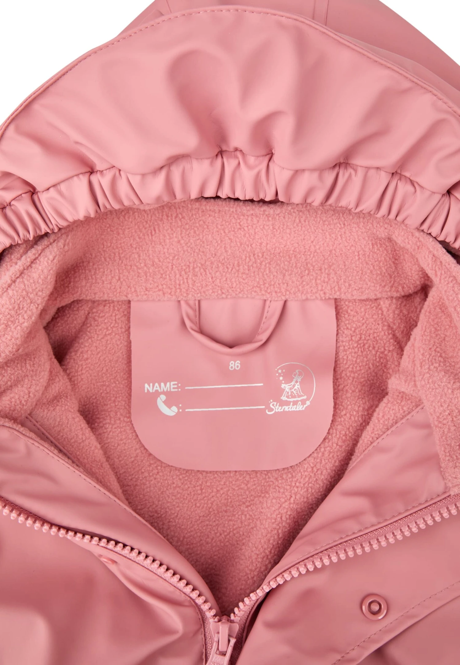 Sterntaler Regenjacke Gefüttert Hase In Rosa 5 Sterntaler Regenjacke Gefüttert Hase In Rosa – Bild 5
