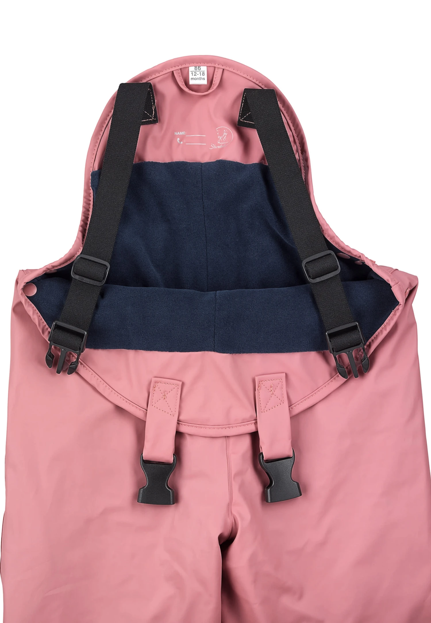 Sterntaler Regenträgerhose Gefüttert Uni In Rosa 4 Sterntaler Regenträgerhose Gefüttert Uni In Rosa – Bild 4