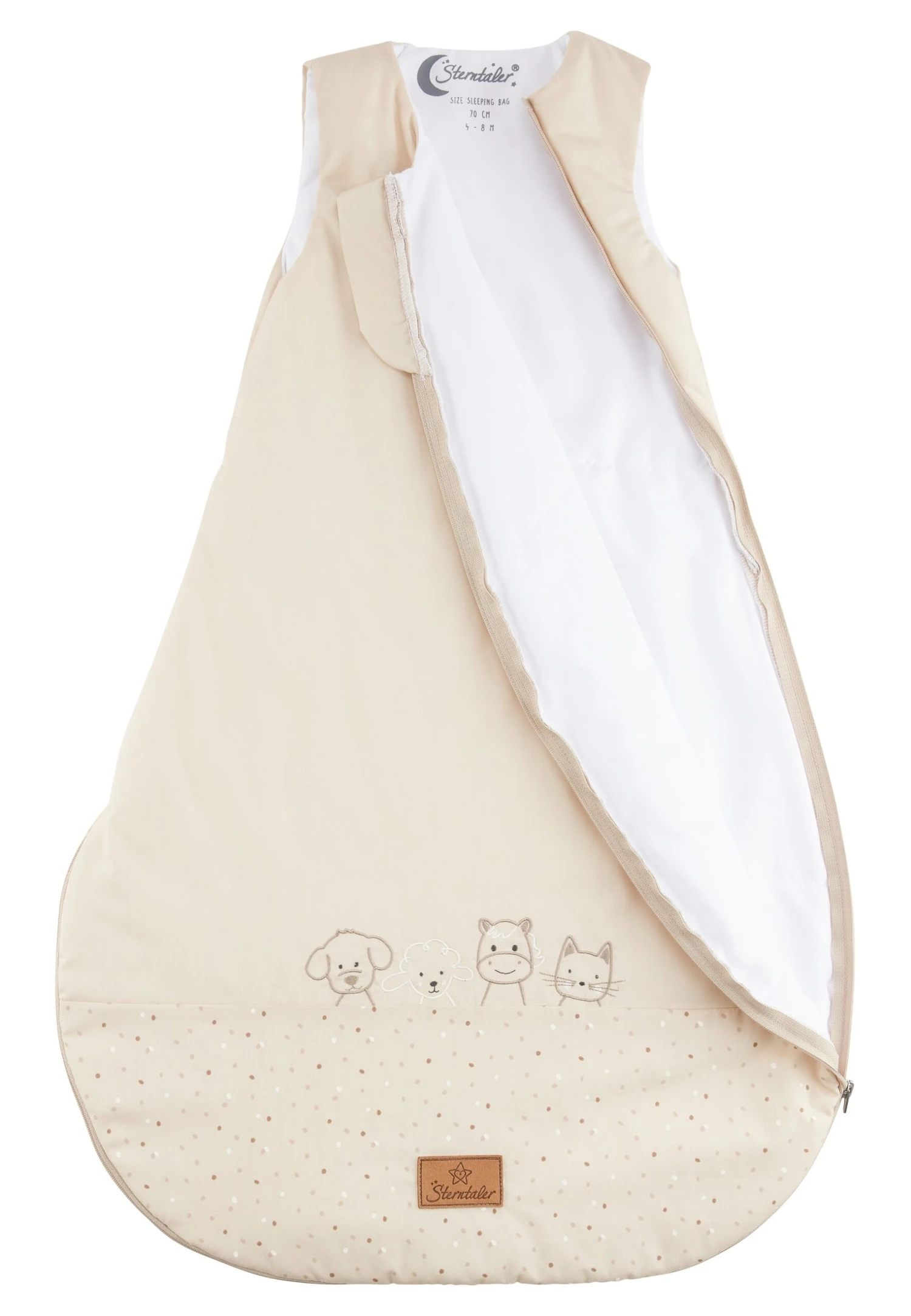Sterntaler Schlafsack 90cm BAUERNHOF In Beige 3 Sterntaler Schlafsack 90cm BAUERNHOF In Beige – Bild 3