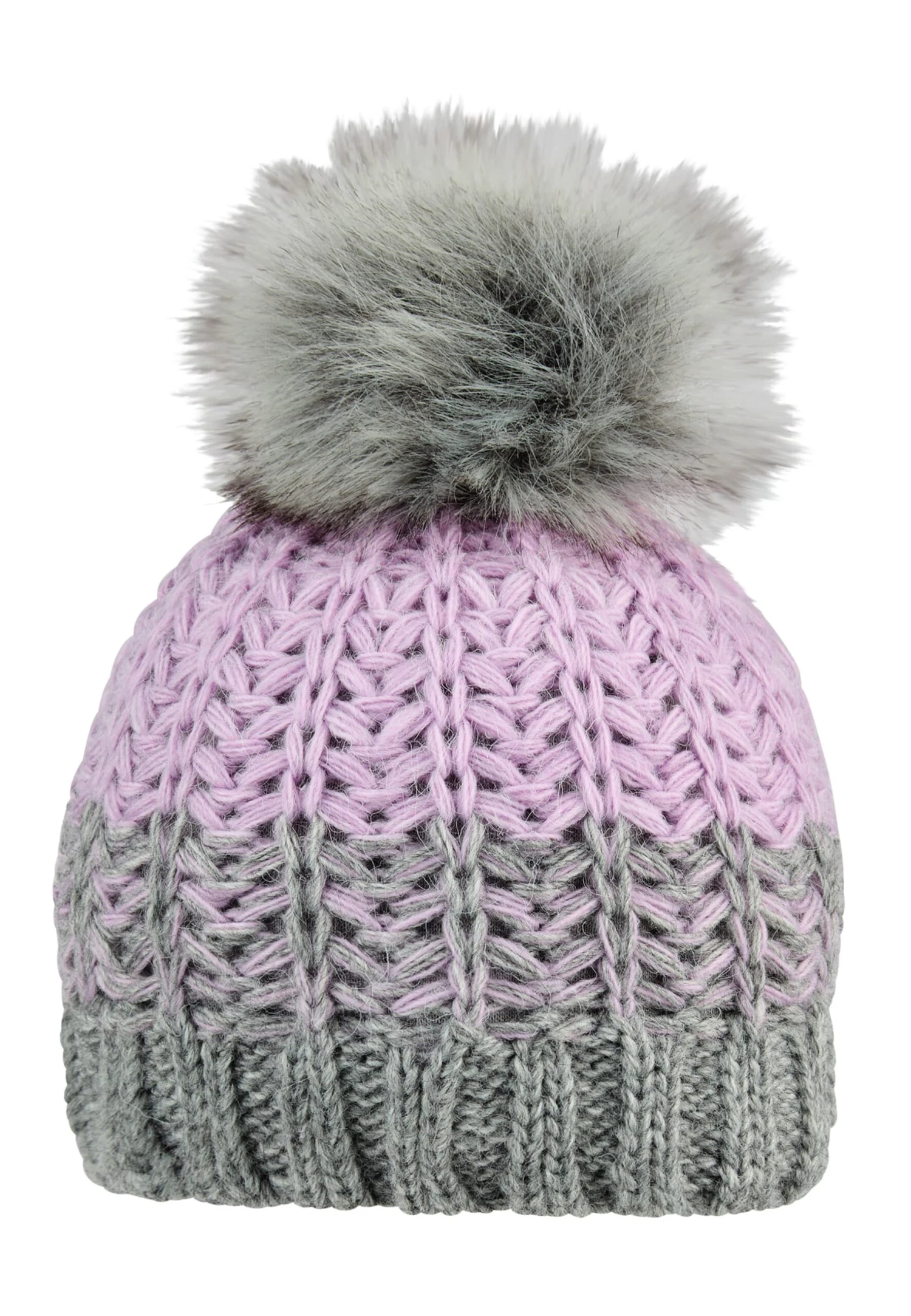 Sterntaler Strickmütze Farbverlauf In Silber Mel. 2 Sterntaler Strickmütze Farbverlauf In Silber Mel. – Bild 2