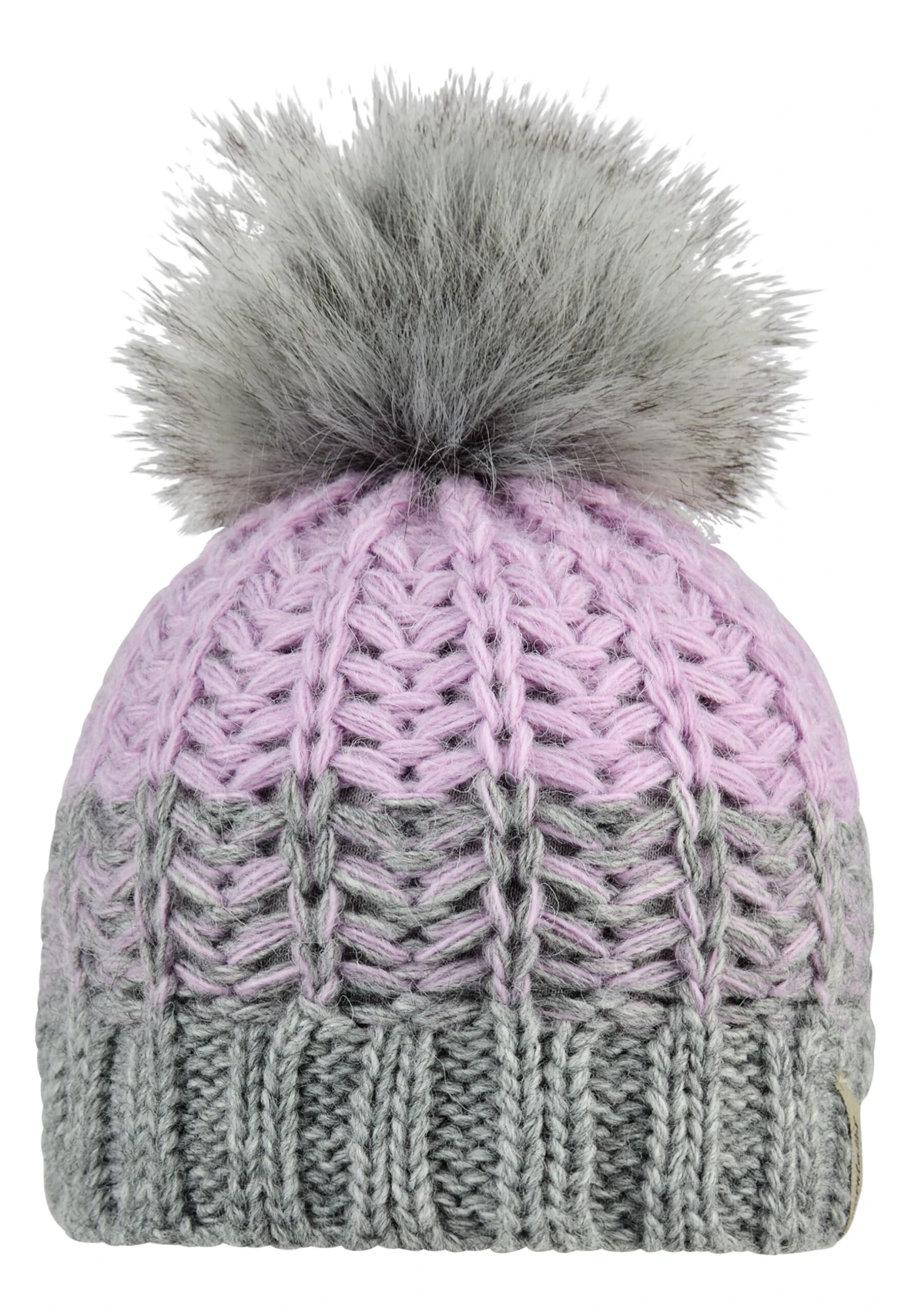 Sterntaler Strickmütze Farbverlauf In Silber Mel. 4 Sterntaler Strickmütze Farbverlauf In Silber Mel. – Bild 4